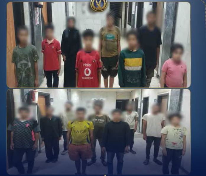 ضبط 9 أشخاص لاستغلال 8 أطفال في التسول وبيع السلع للمارة بالقاهرة